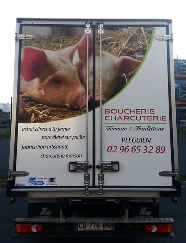 le camion frigo boucherie cotes d armor